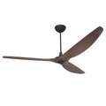 84 Ceiling Fan with Cocoa Bamboo Blades and Black Finish K431