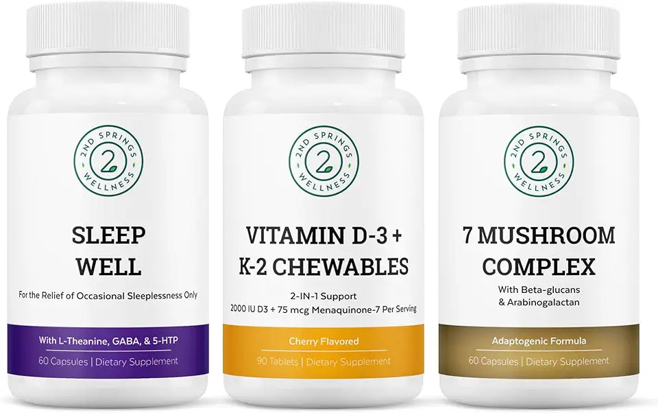Mushrooms Sleep and Sunshine Wellness Bundle P9851