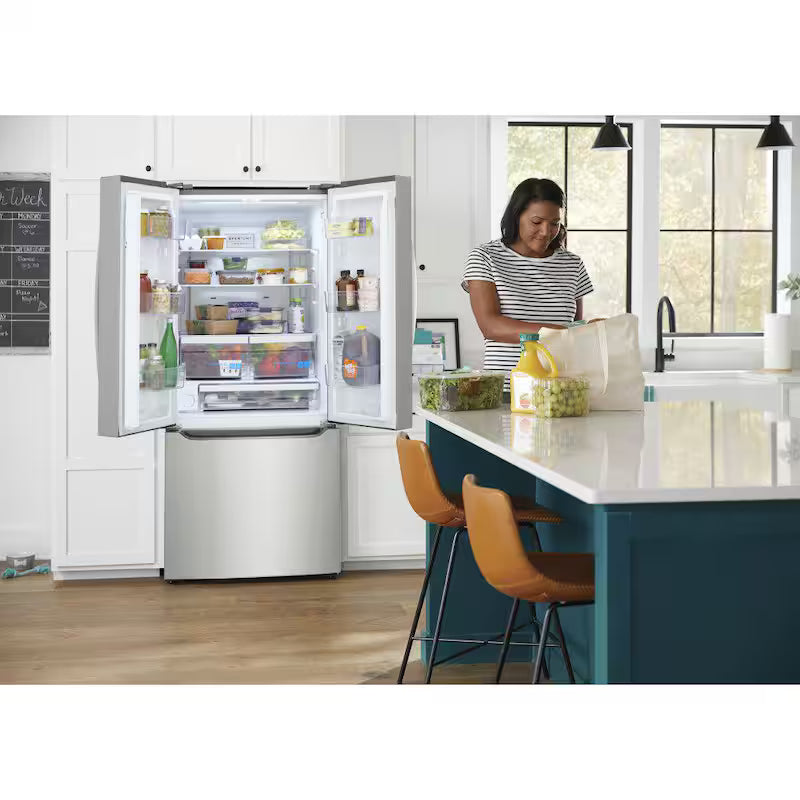 30 in. 20 cu. ft. French Door Refrigerator with Internal Water Dispenser P427