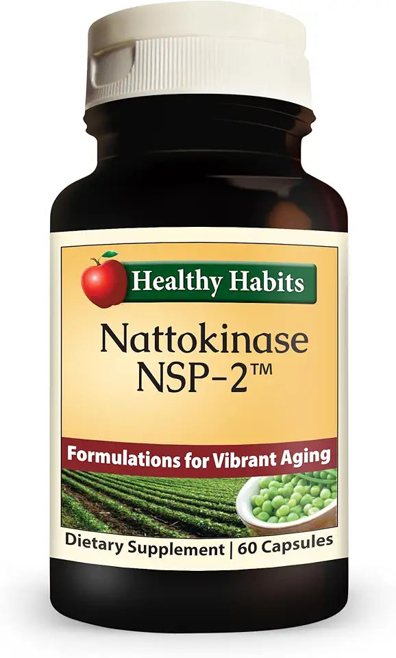 Nattokinase Cardiovascular Health Supplement 60 Count C5215