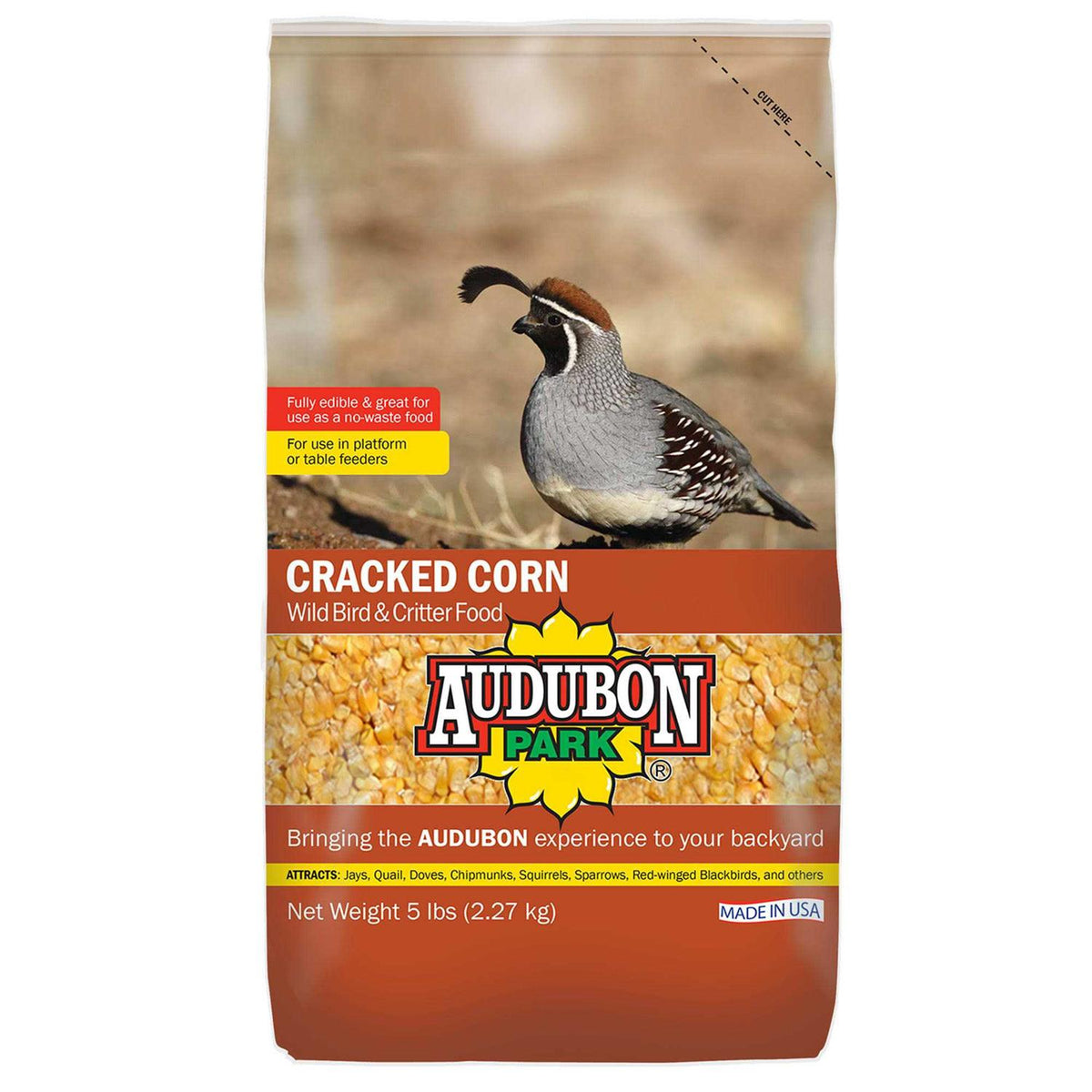 Cracked Corn Wild Bird & Critter Food J9972