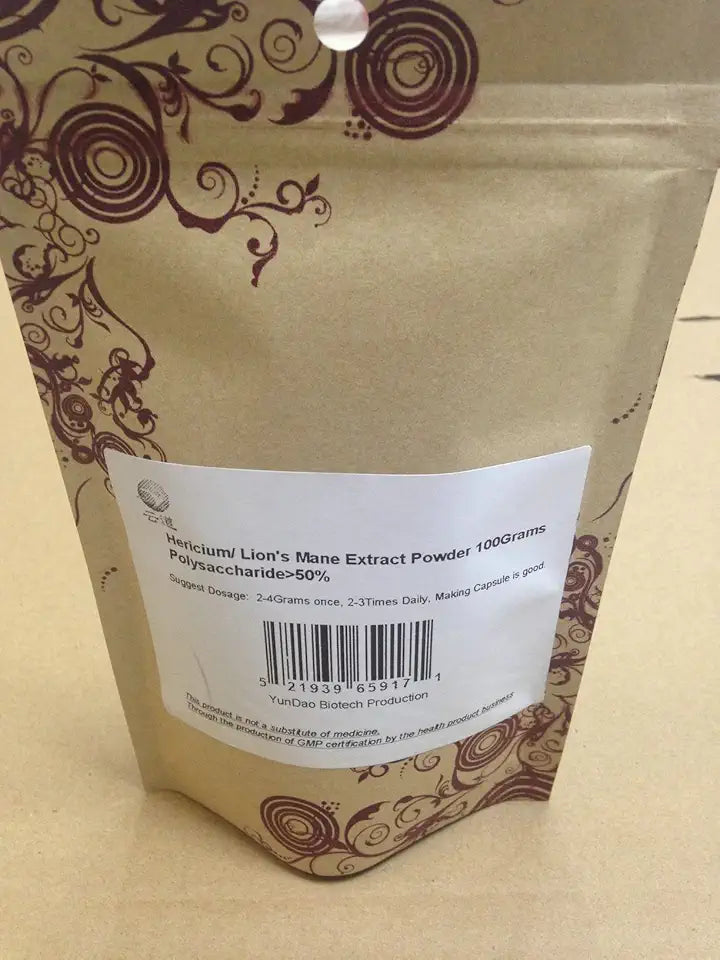 Lion's Mane Extract Powder 100 Grams E670081