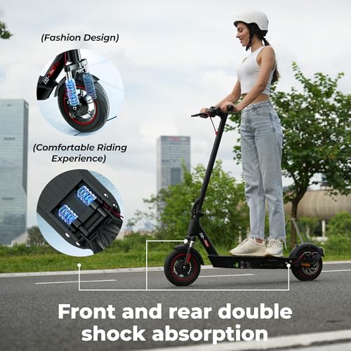 Electric Scooter with 10" Pneumatic Tires I7650