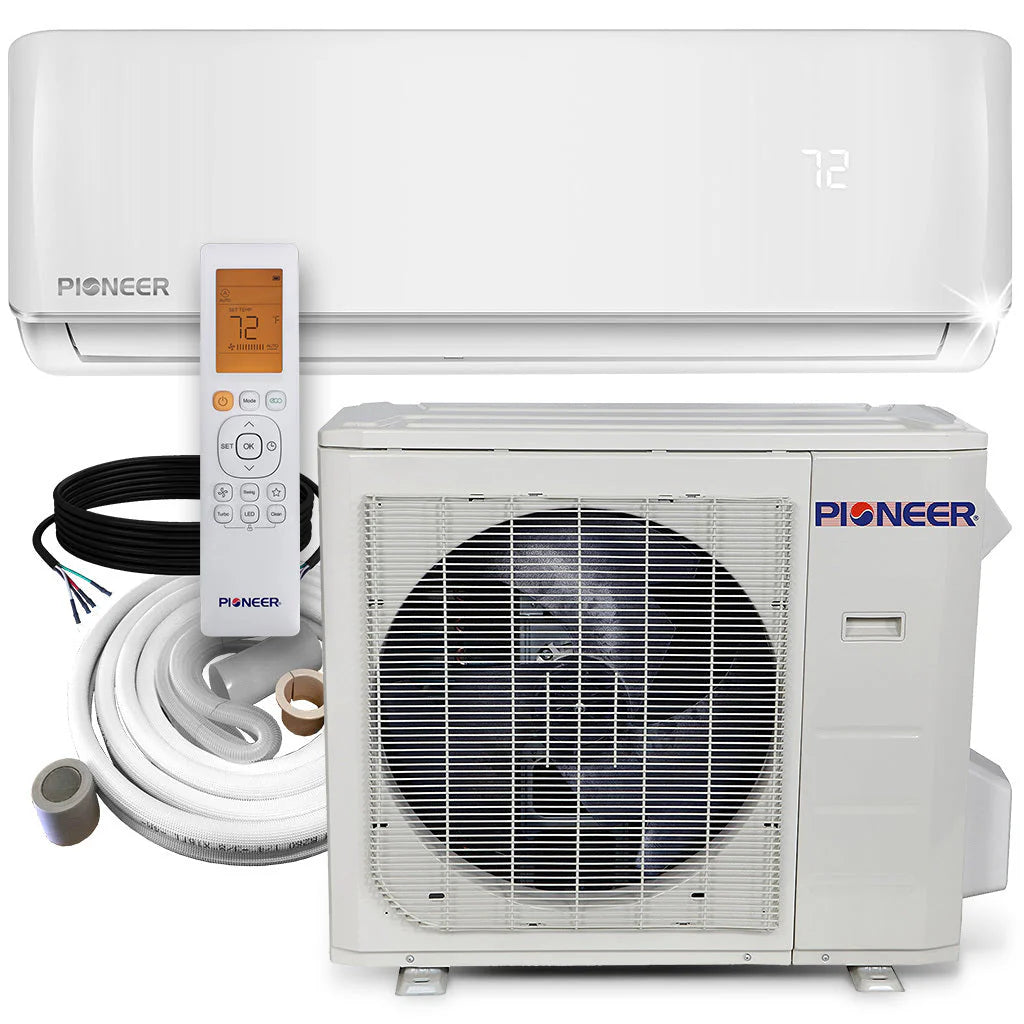 36,000 BTU 17.5 SEER 230V Ductless Mini-Split Inverter Air Conditioner Heat Pump System F434