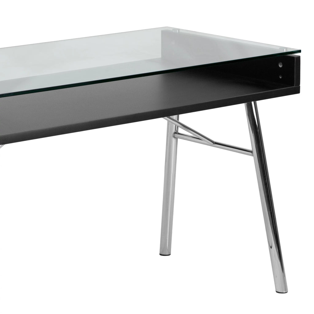 Desk with Tempered Glass Top G3627