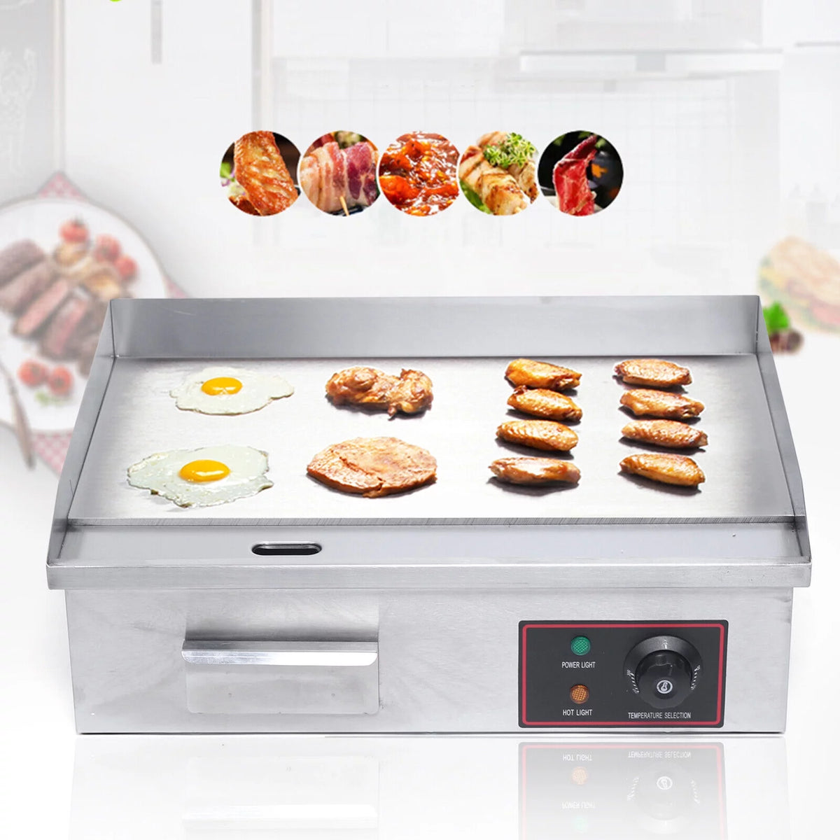 22" Electric Griddle 3000W Z369