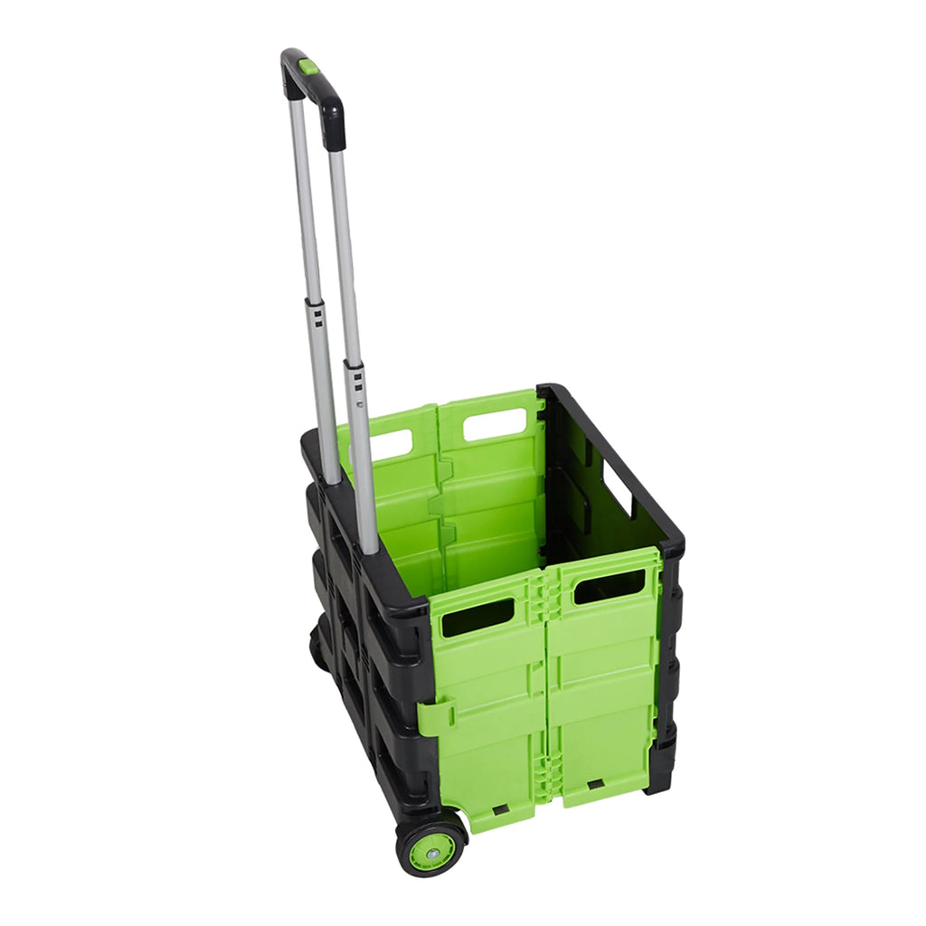 Collapsible Wheeled Rolling Cart 15 x 16 x 14.5 inch Y844