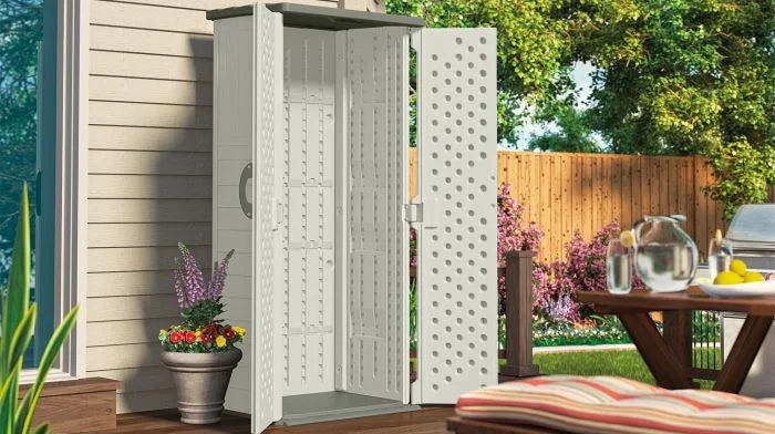 Resin Vertical Storage Shed L530664