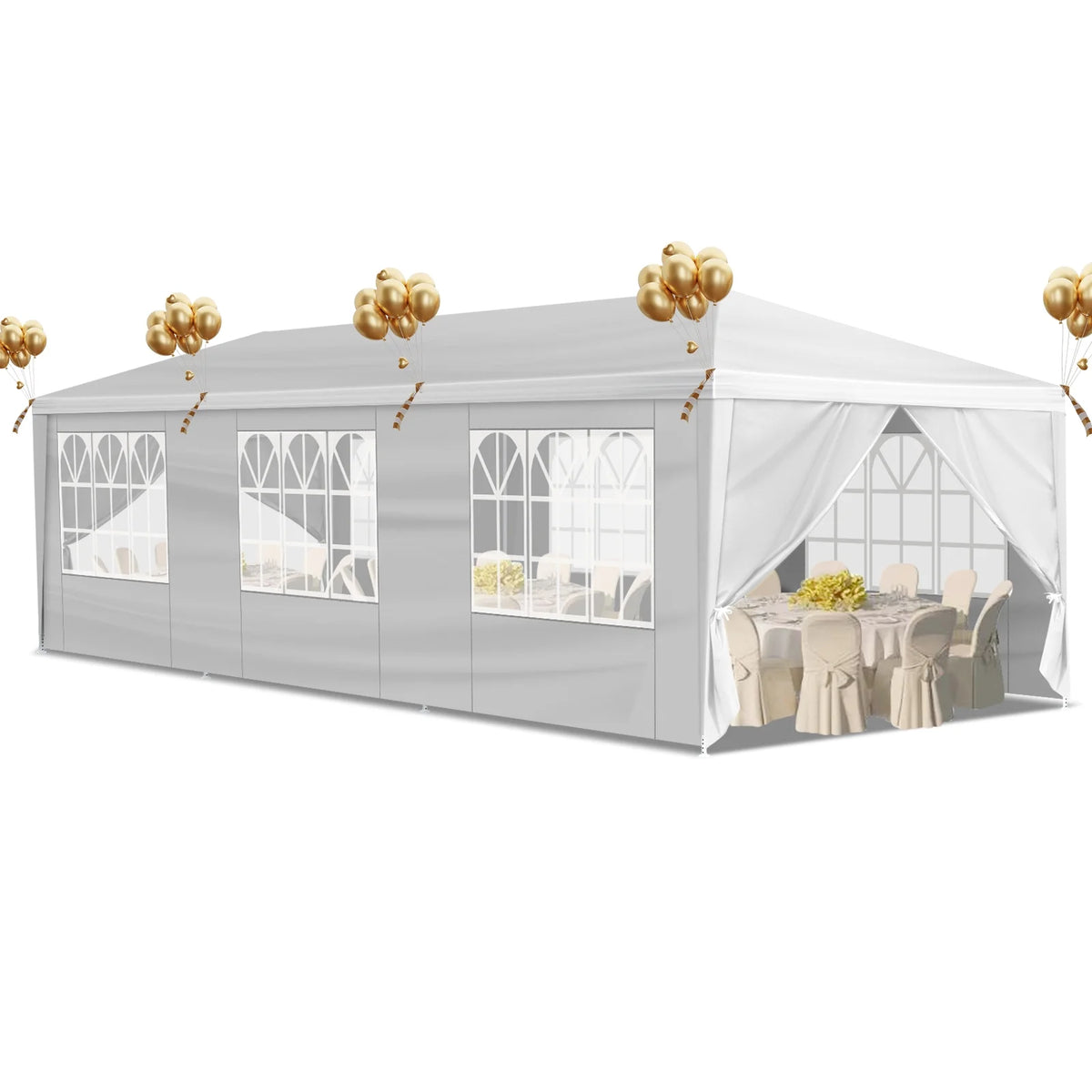 10' X 30' Canopy Tent with 8 Side Walls N323075