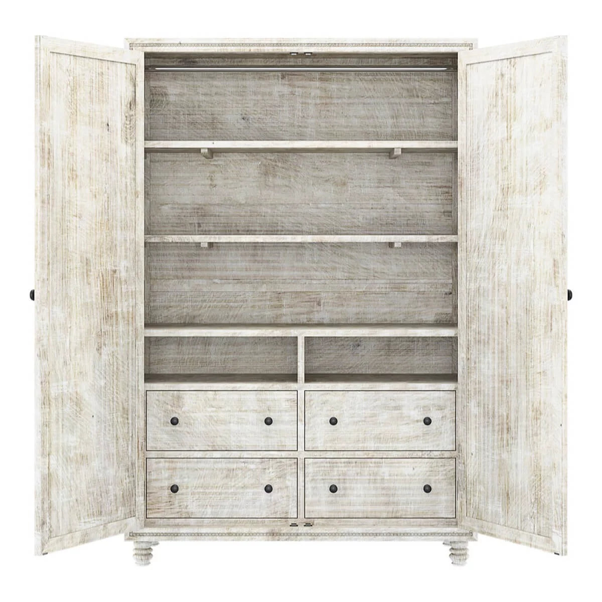 Hand carved Wardrobe Armoire T32566