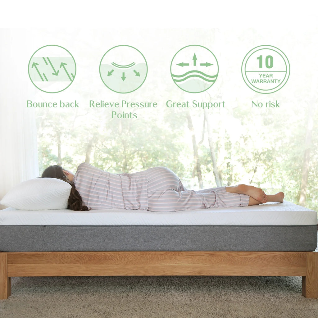 Queen 10 inch Memory Foam Mattress N97589