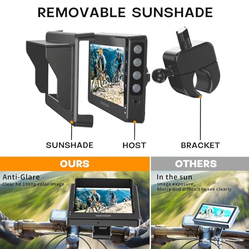 Bicycle Rear View Camera with 4.3'' HD Monitor I797
