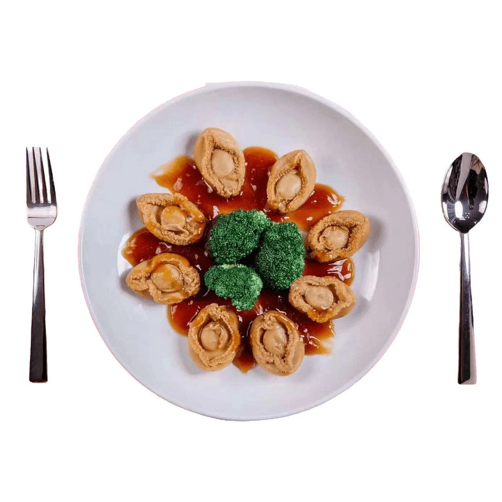 Braised Abalone in Brown Sauce Cooked 15Pcs H4120