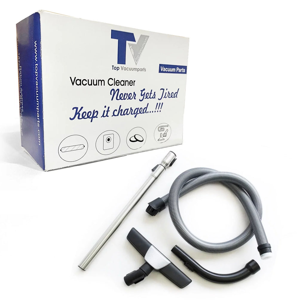Extension Hose, Curved Bent End, Telescopic Wand and Floor Brush Attachment Kit (4 PCS) Z2898
