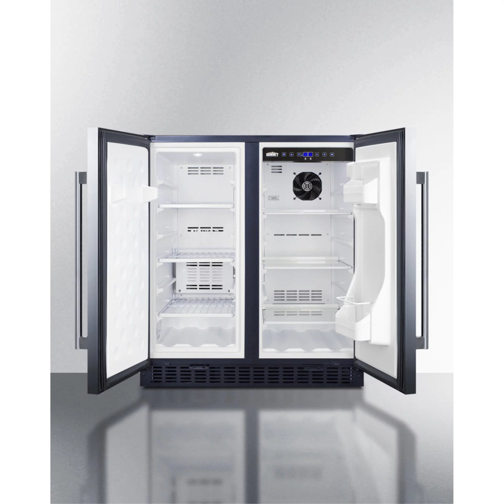 29.5-inch 5.4 cu.ft. Convertible Undercounter Refrigerator with Freezer S110523