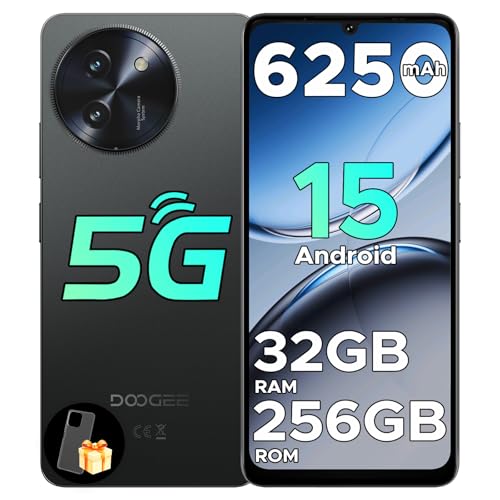 5G Android 15 Smartphone 32GB+256GB 6250mAh 6.75" HD+ 120Hz Dual SIM S60335