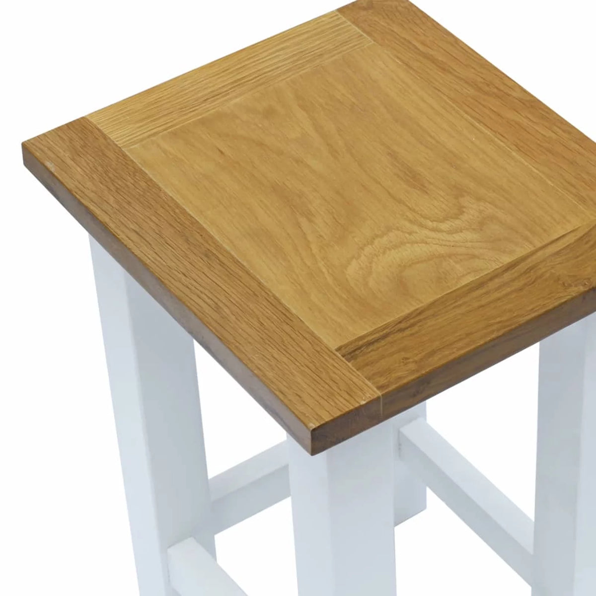 Solid Oak Wood End Table U185