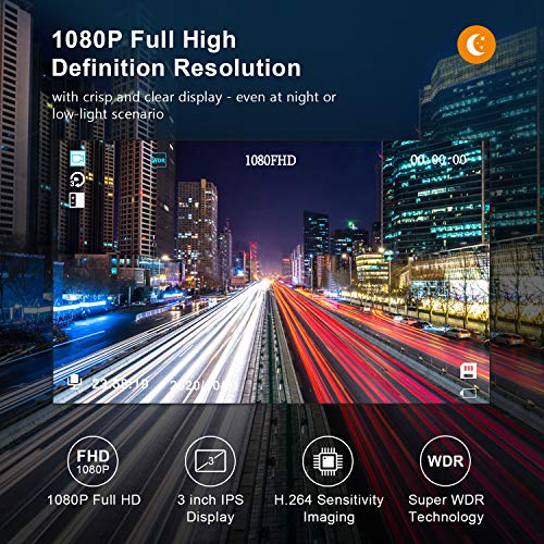1080P FHD Dash Cam with 32G SD Card X594