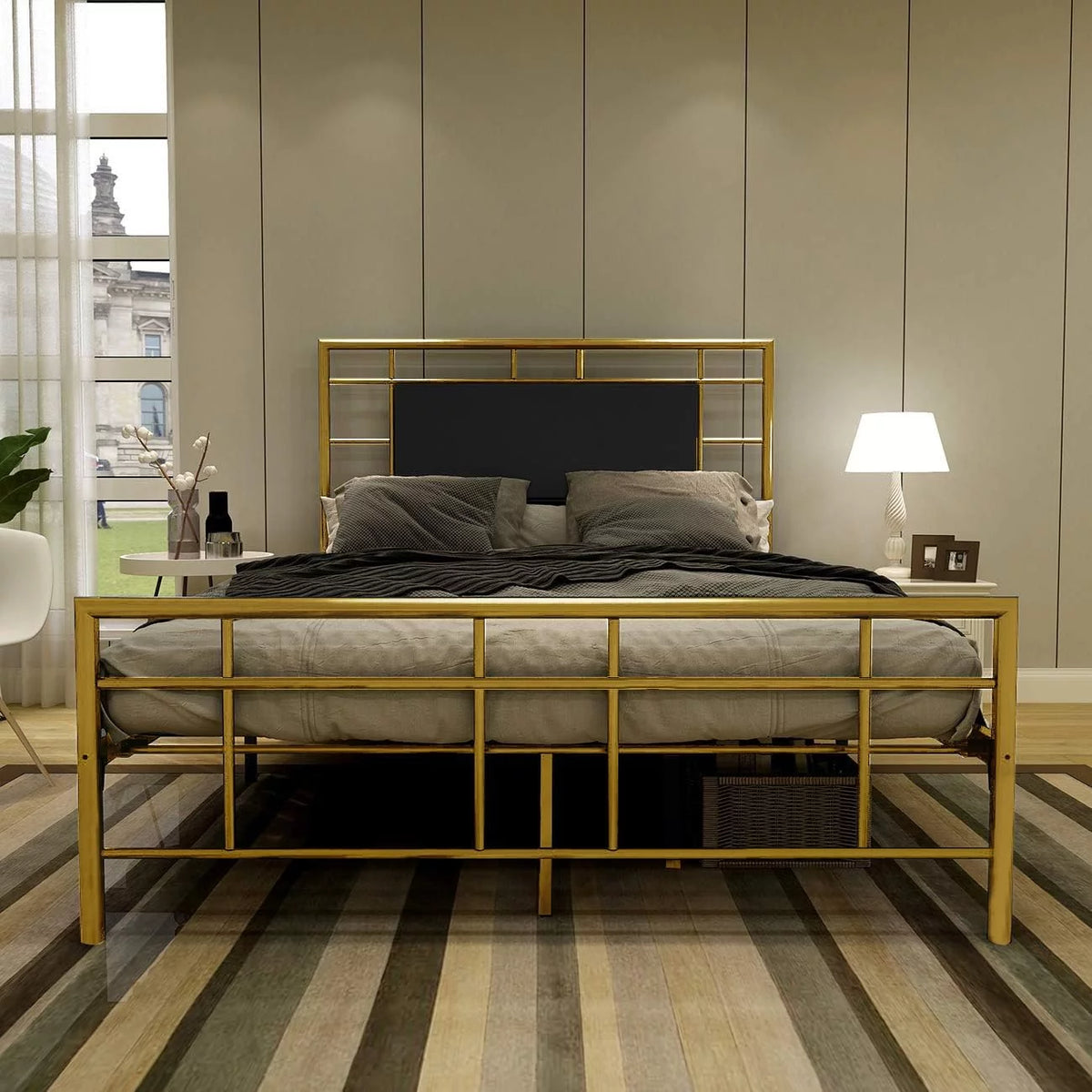 Full Size Adult Platform Metal Bed Frame W385