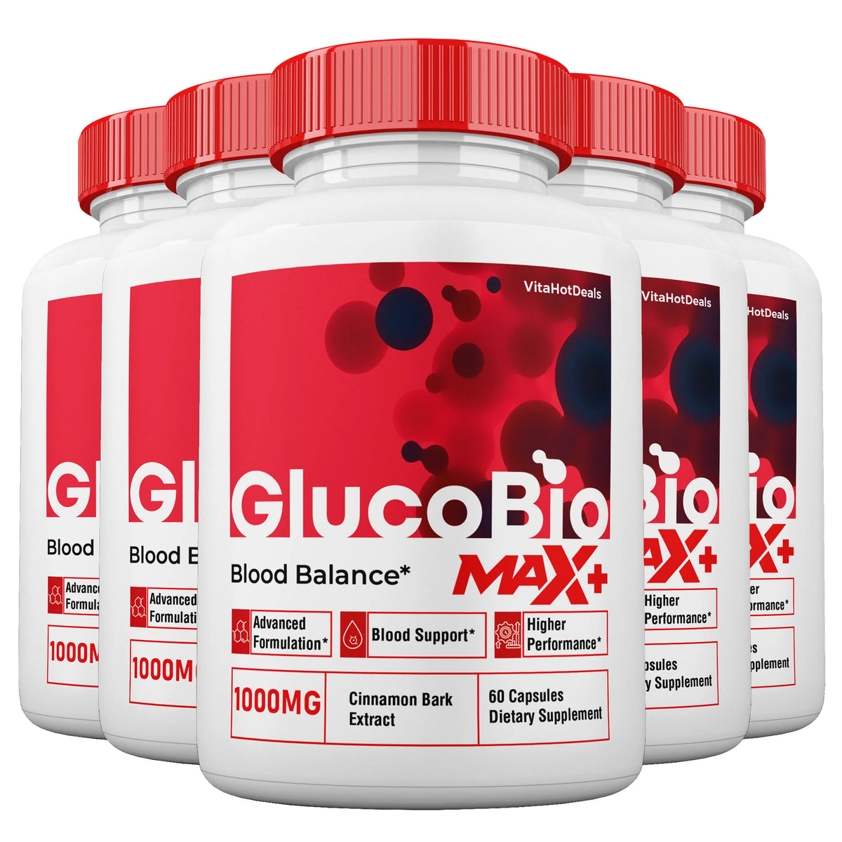 GlucoBio Capsules 5 Pack Z117