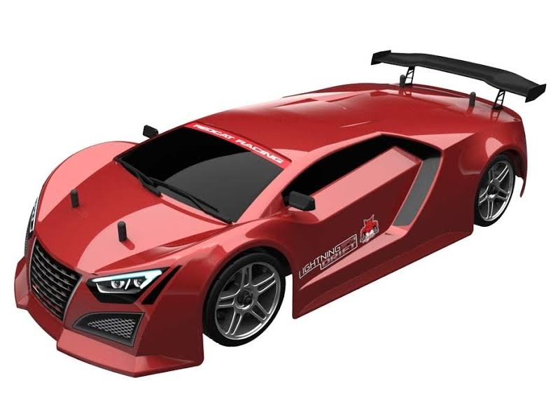 1/10 Scale Drift Car Metallic Red W977552