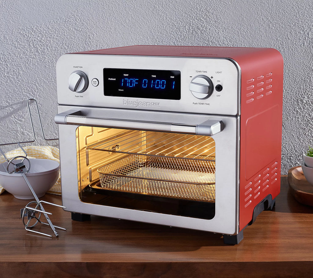 23L Digital Air Fryer Toaster Oven Red Refurbished L436