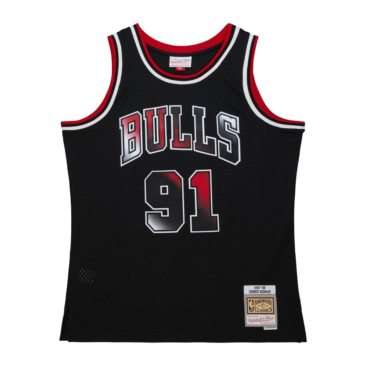 Chicago Bulls 1997-98 Dennis Rodman Swingman Jersey O8119