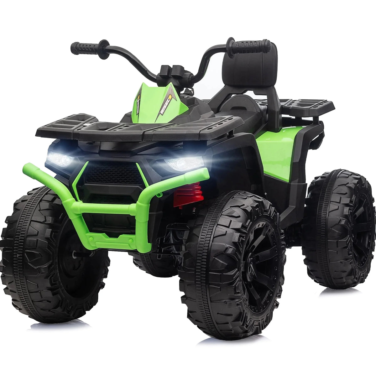 24V Kids ATV 4-Wheeler with 400W Motor, 2 Seater - Black L965