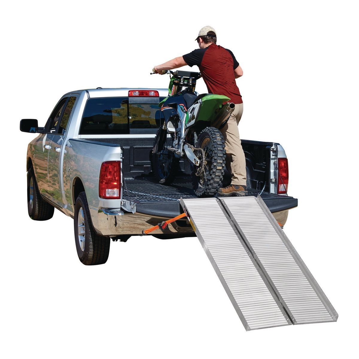 1200 lb. Capacity Aluminum Loading Ramp O49710