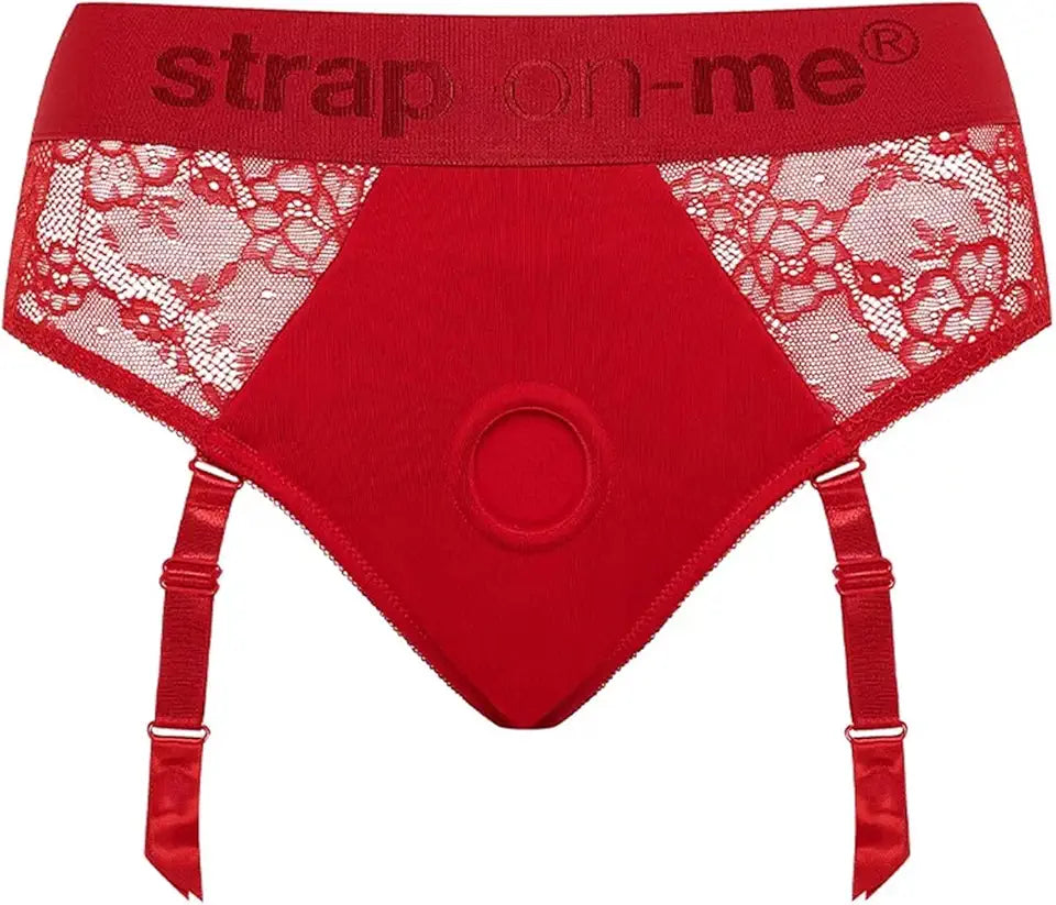 Red XL Lingerie Harness R118568
