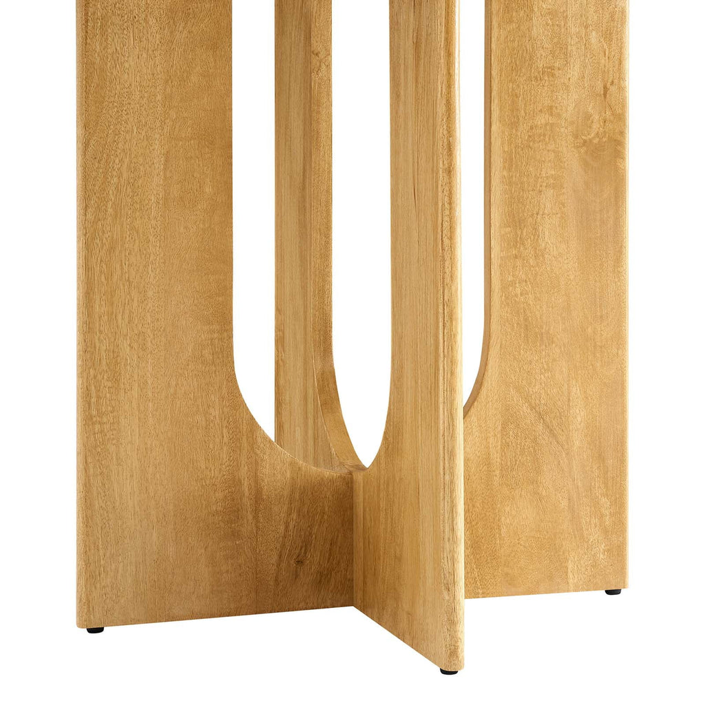 Round 48" Oak Wood Dining Table Z124819