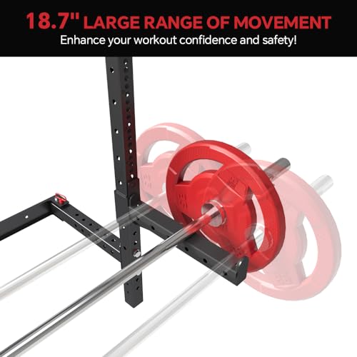Folding Wall Mounted Squat Rack with Pull-Up Bar X314797