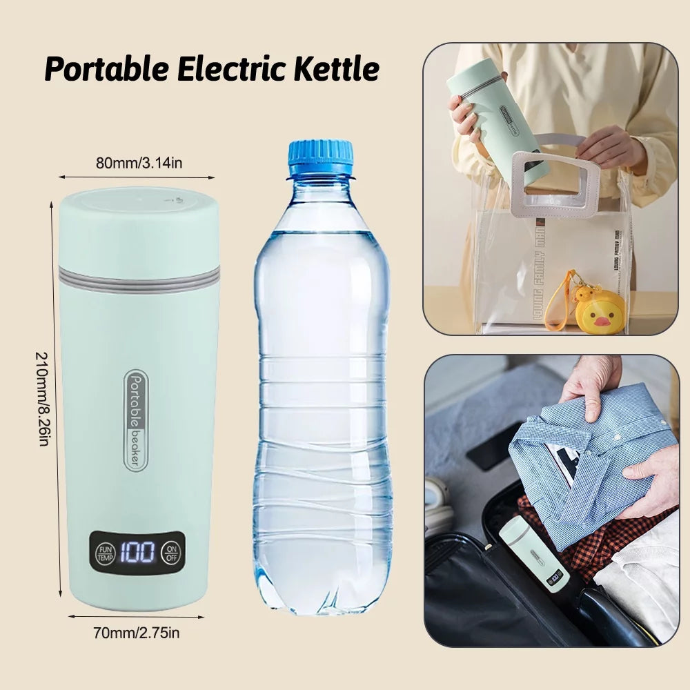 Portable 350ml Stainless Steel Electric Kettle N3376