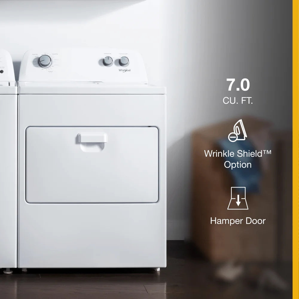 White 7.0 Cu. ft. Auto Dry Gas Dryer H73159