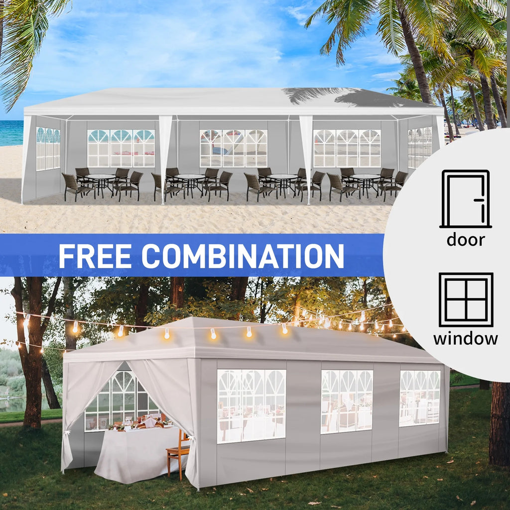 10' X 30' Canopy Tent with 8 Side Walls N323075