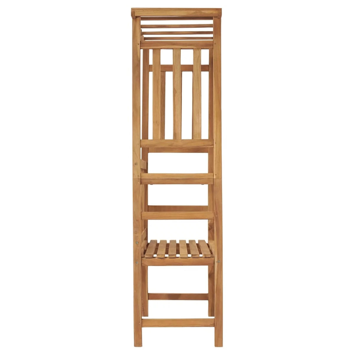 Teak Wood Garden Bench with Pergola Q59752