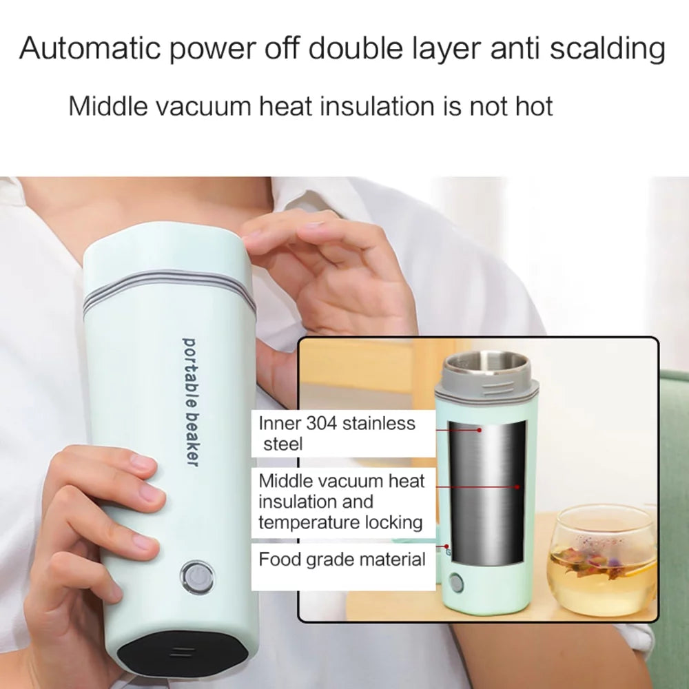 Portable Electric Kettle 350ML Stainless Steel X6738