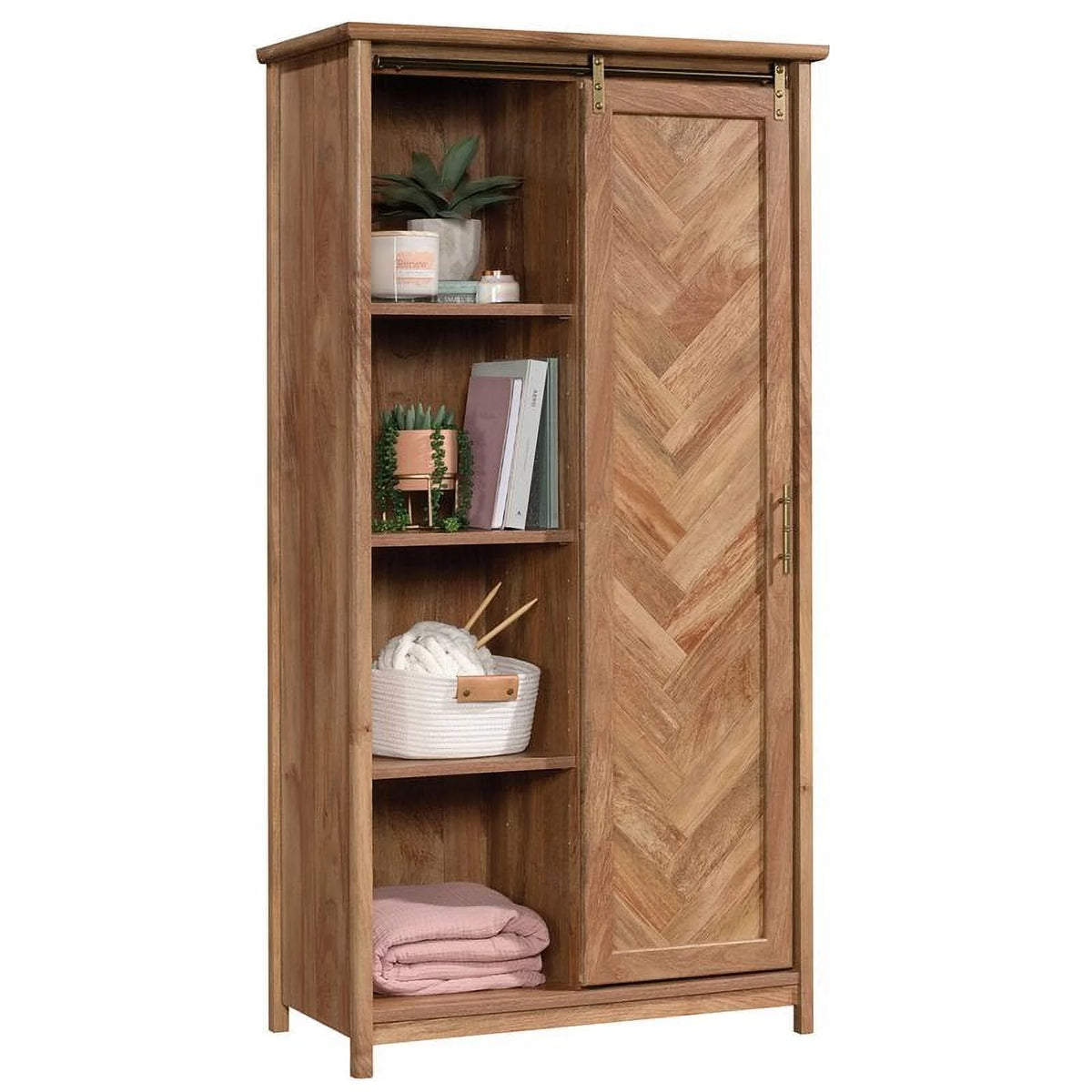Wood Storage Cabinet G7761
